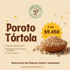 3 kg de porotos tórtola - Bobby Beans Ltda