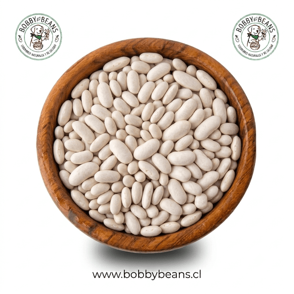 Porotos blancos (1kg) - Bobby Beans Ltda